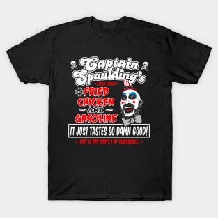 Captain Spaulding Fried Chicken and Gasoline T-Shirt